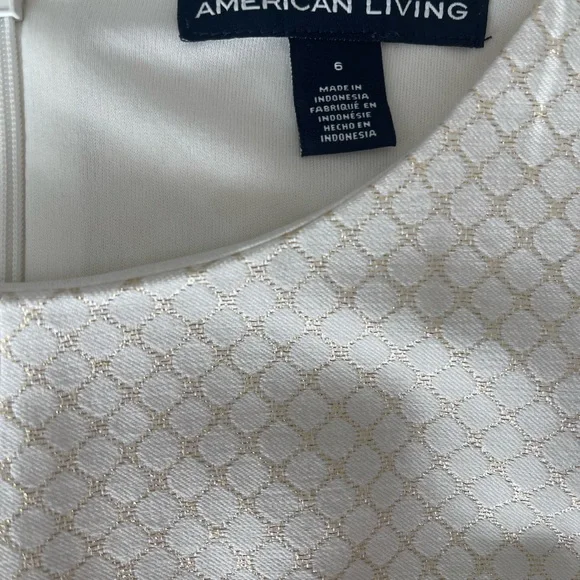 American Living Strapless White Dress - Picture 7 of 10